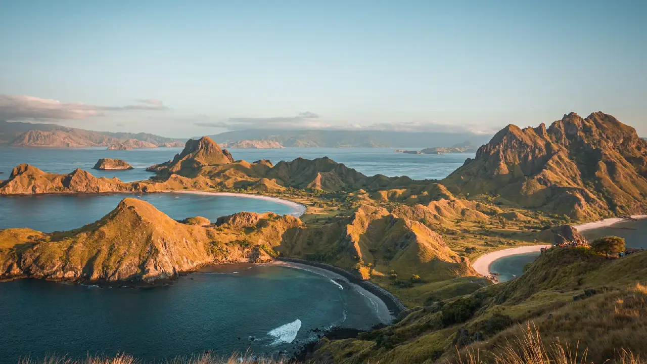 amazing view of padar island komodo